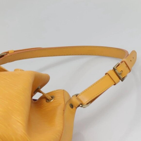 LOUIS VUITTON Epi Petit Noe Shoulder Bag Yellow - Picture 8 of 14